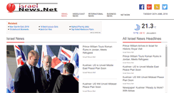 Desktop Screenshot of israelnews.net